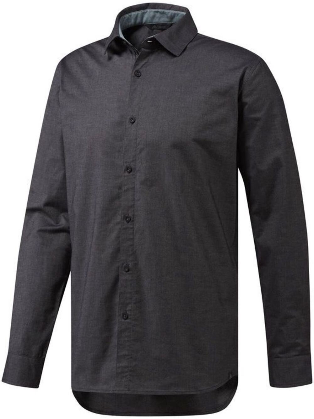 adidas adicross Men's Polo button down Shirt in Charcoal grey size 2XL